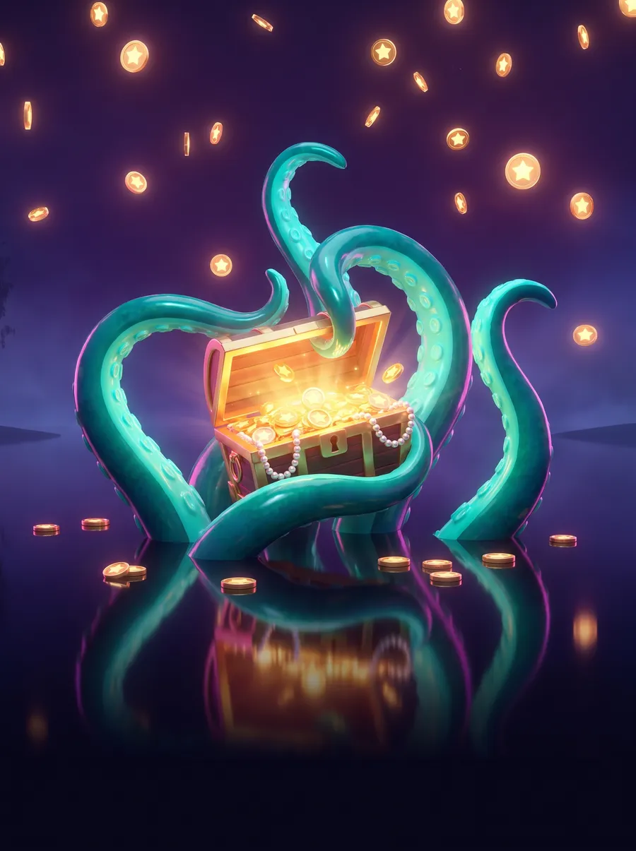 Kraken's Bounty — pelin kansikuva